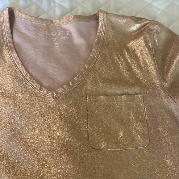 Loft Vintage Soft roségold Tee - Picture 2 of 4